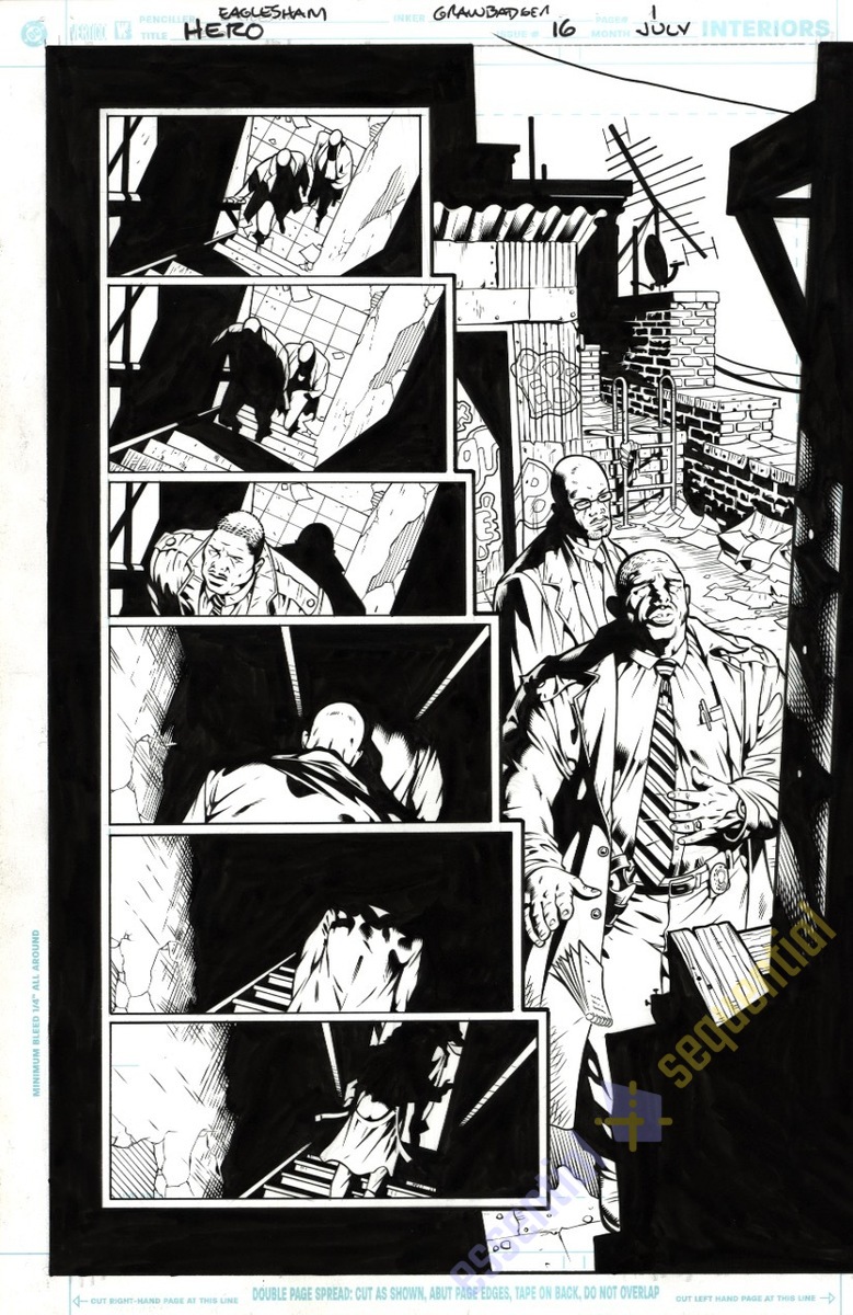 Hero #16 p.01 by Dale Eaglesham and Wade von Grawbadger 1 Hero #16 p.01 by Dale Eaglesham and Wade von Grawbadger