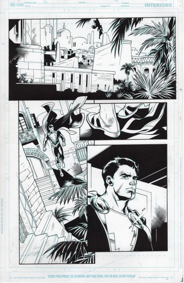 Justice League #72 page 11 by Emanuela Lupacchino and Wade von Grawbadger