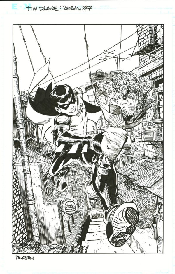 Tim Drake: Robin #7 Cover by Dan Panosian