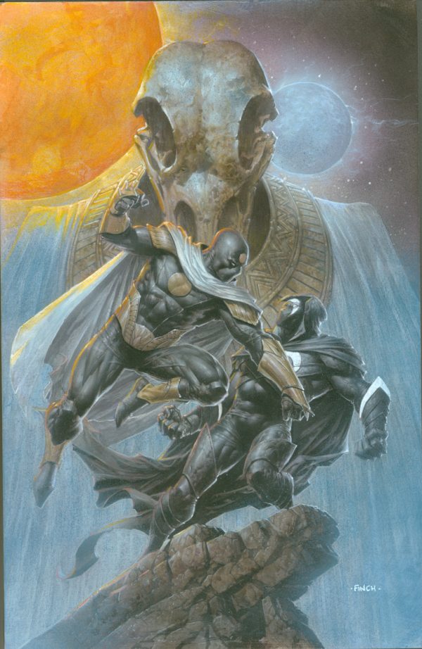 VENGEANCE OF THE MOON KNIGHT #2 Cover by David Finch