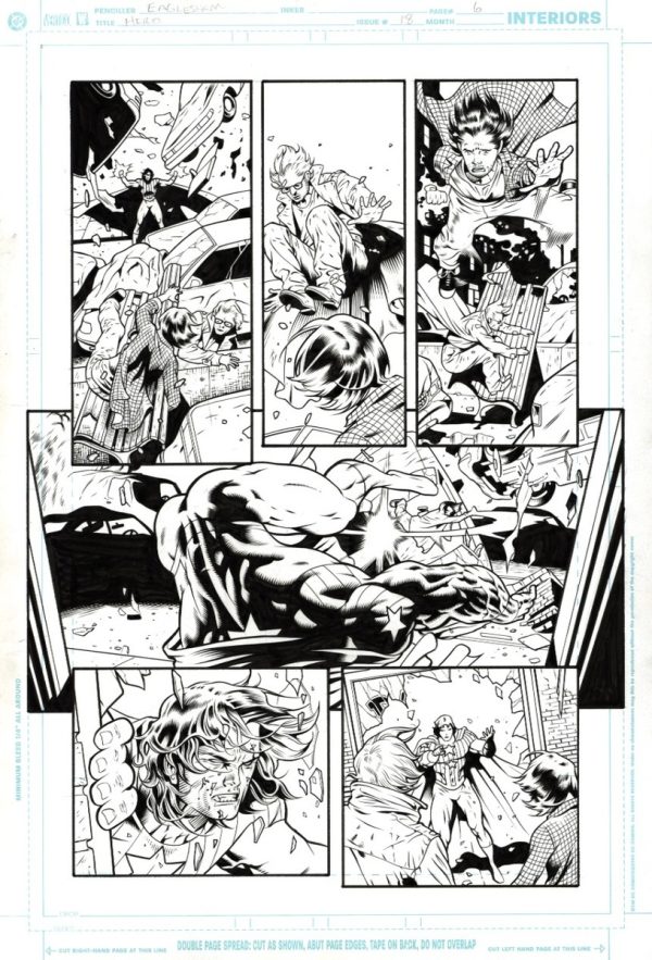 Hero #18 p.06 by Dale Eaglesham and Wade von Grawbadger
