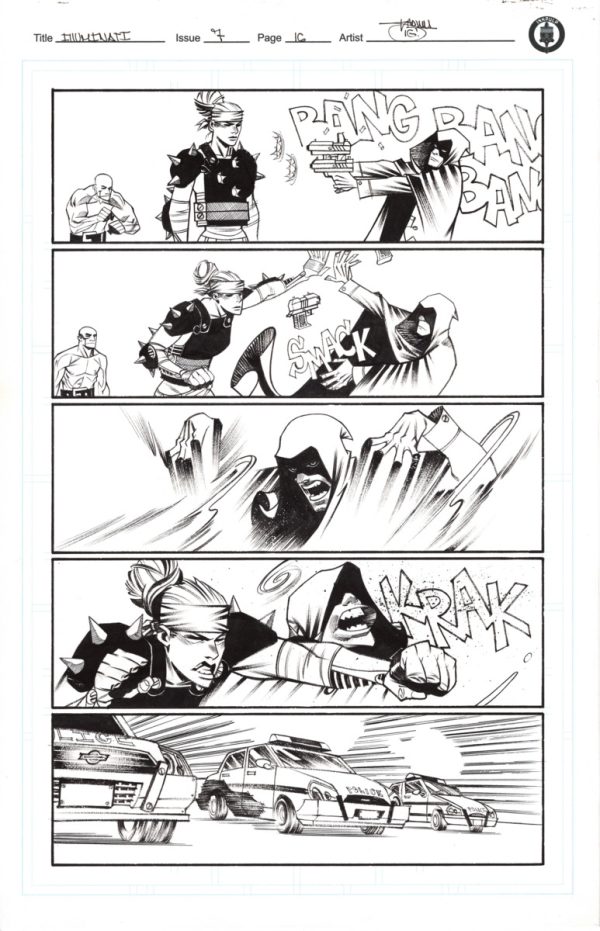 Illuminati #7 p.16 by Shawn Crystal