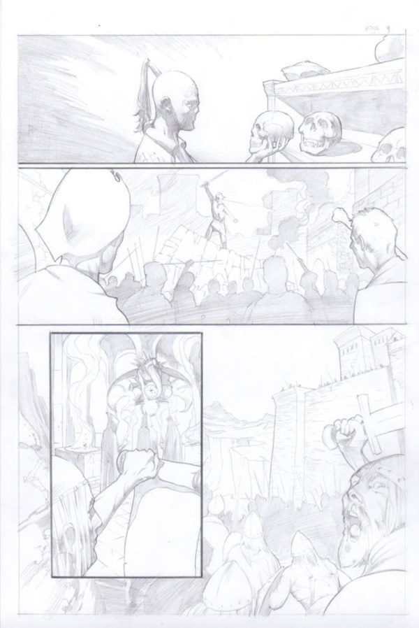 Conan #5 p.09 by Cary Nord