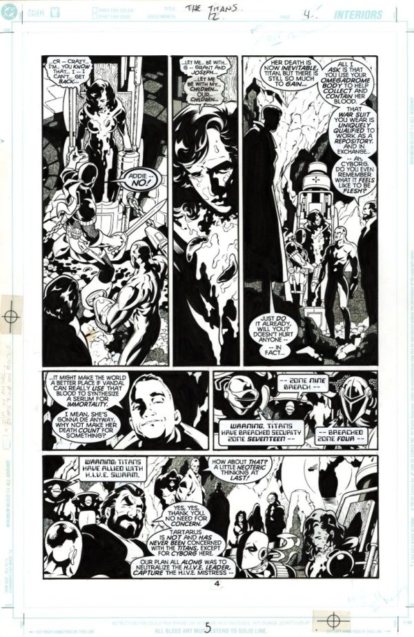 The Titans #12 p.04 by Mark Buckingham and Wade von Grawbadger