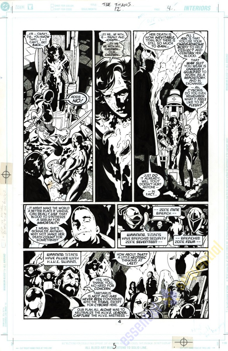 The Titans #12 p.04 by Mark Buckingham and Wade von Grawbadger 1 The Titans #12 p.04 by Mark Buckingham and Wade von Grawbadger