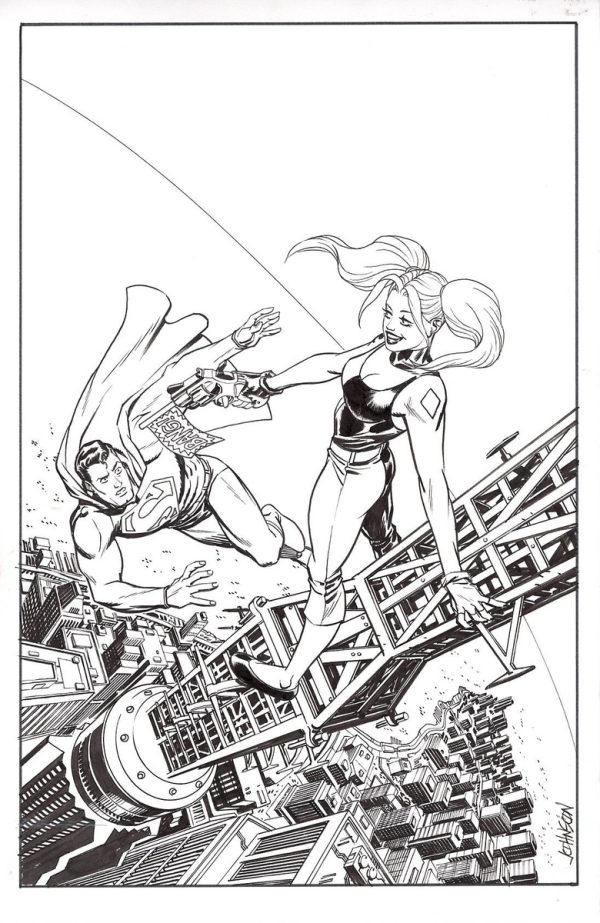 Multiversity Harley Screws Up the DCU #05 Cover by Dave Johnson