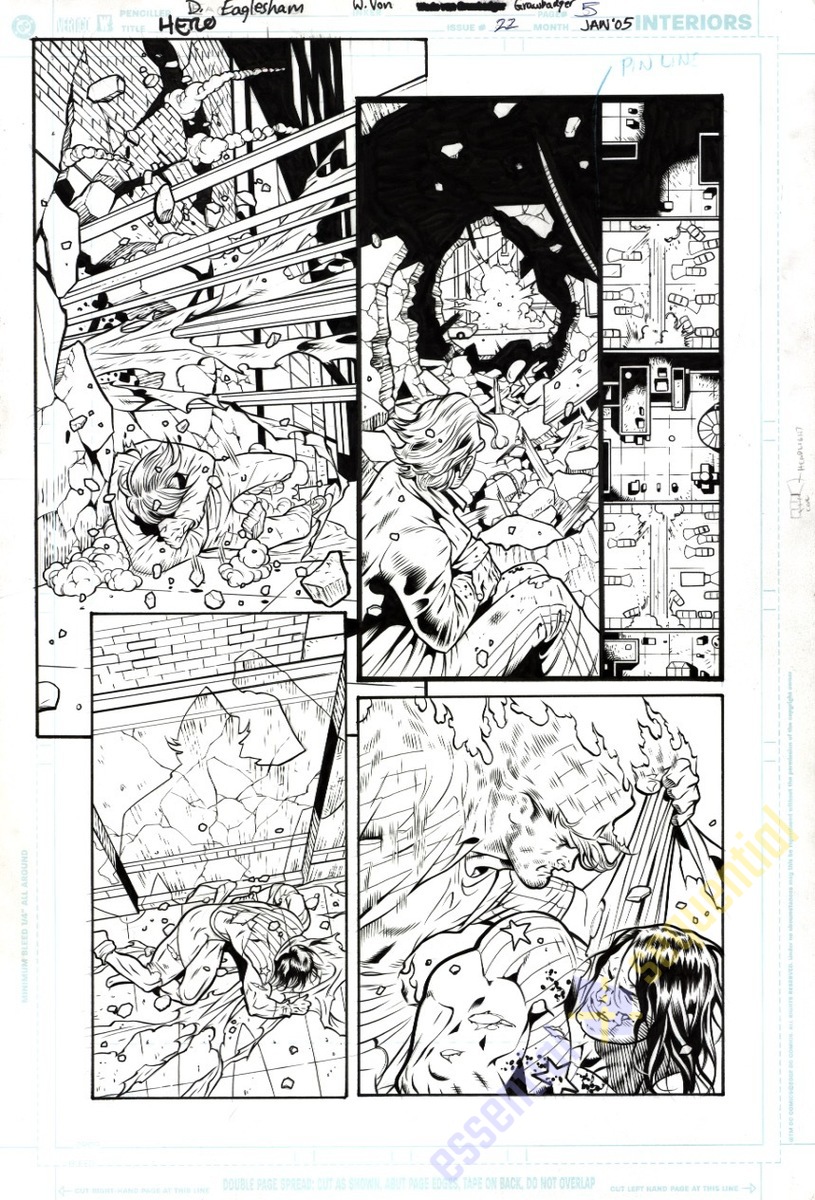 Hero #22 p.05 by Dale Eaglesham and Wade von Grawbadger 1 Hero #22 p.05 by Dale Eaglesham and Wade von Grawbadger