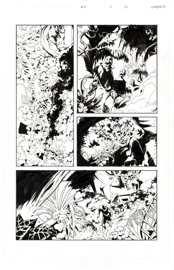 X-O Manowar #11 page 10 by Cary Nord