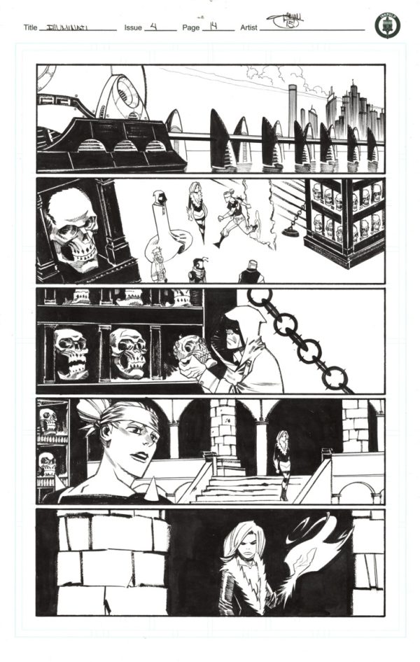 Illuminati #4 p.14 by Shawn Crystal