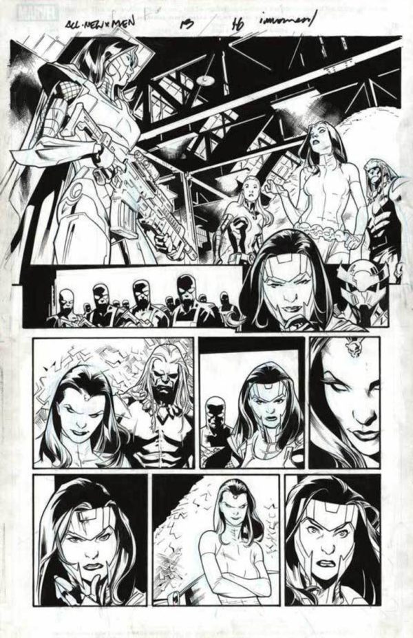 All-New X-Men #13 p.16 by Stuart Immonen and Wade von Grawbadger