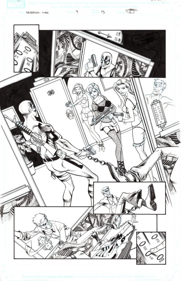 Deadpool Max #9 p.13 by Shawn Crystal