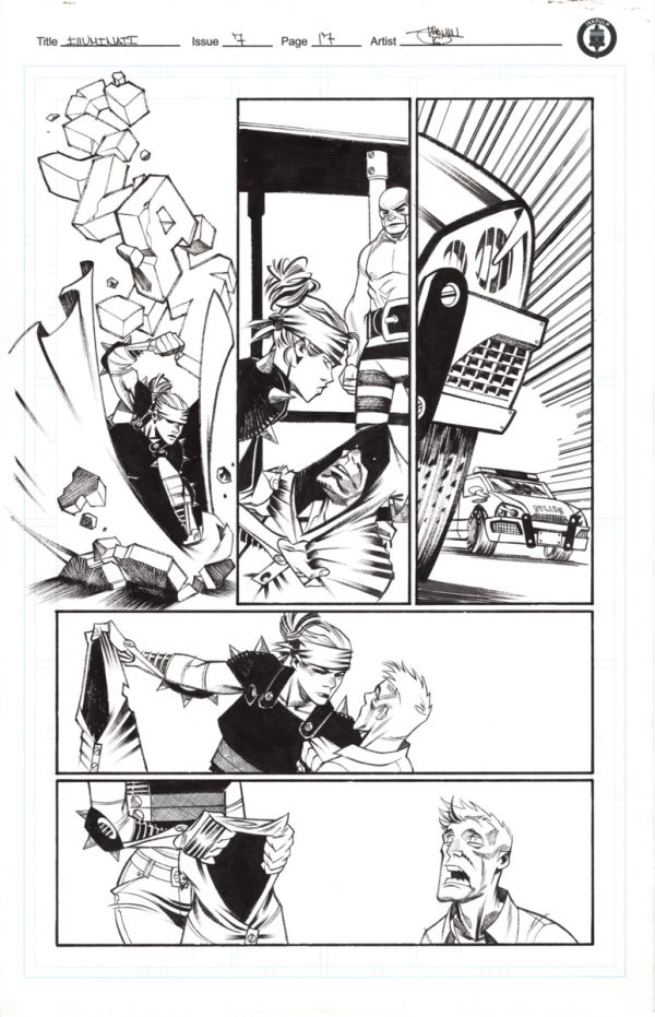 Illuminati #7 p.17 by Shawn Crystal