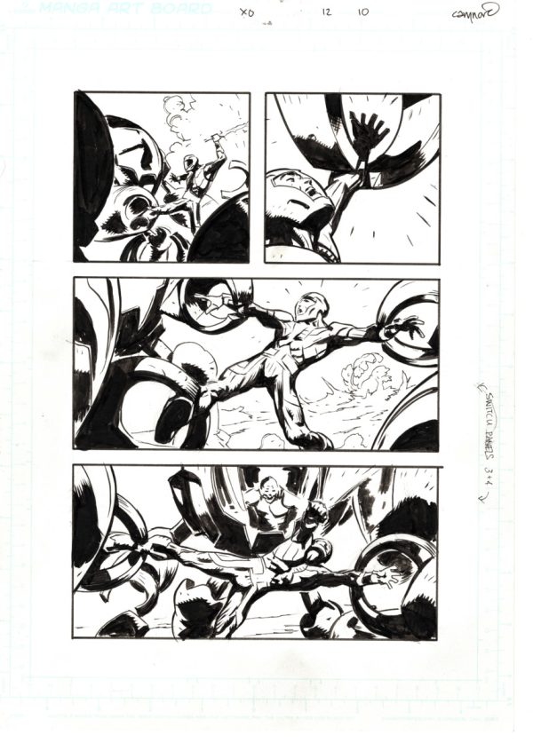 X-O Manowar #12 page 10 by Cary Nord