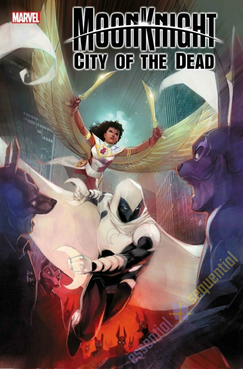 Moon Knight: City of the Dead #2 Cover by Rod Reis 2 Moon Knight: City of the Dead #2 Cover by Rod Reis - Image 2