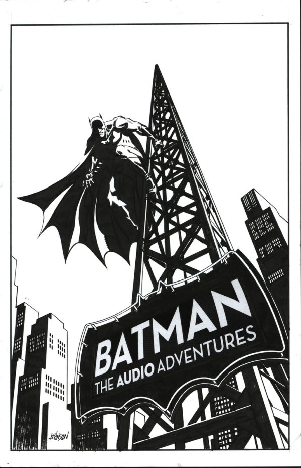 Batman Audio Adventures #1 Cover by Dave Johnson