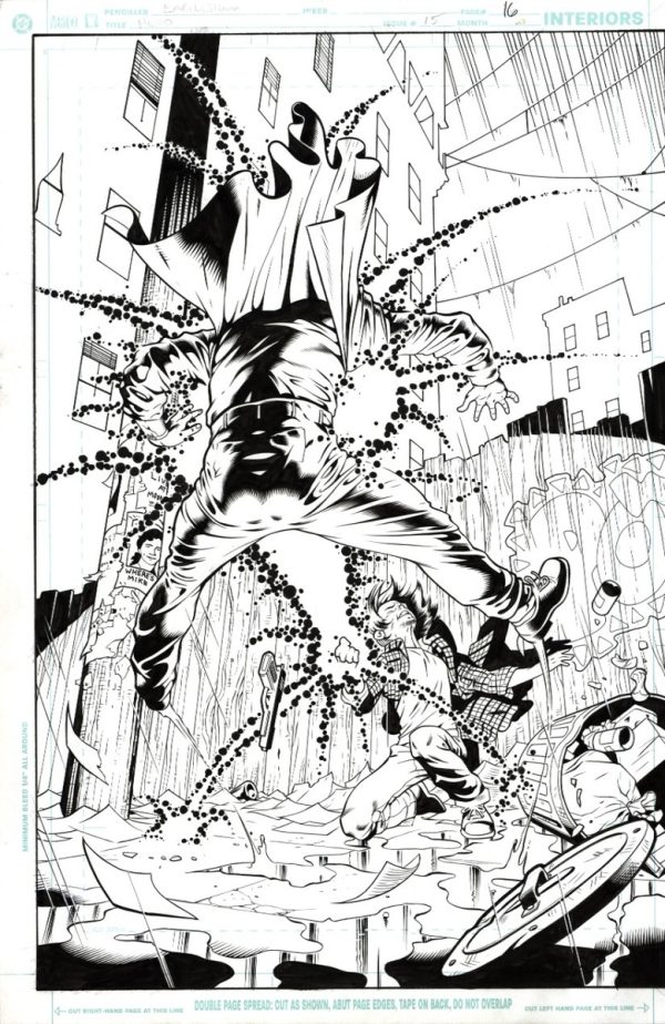 Hero #15 p.16 by Dale Eaglesham and Wade von Grawbadger