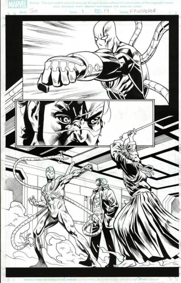 Superior Octopus #1 p.19 by Mike Hawthorne and Wade von Grawbadger