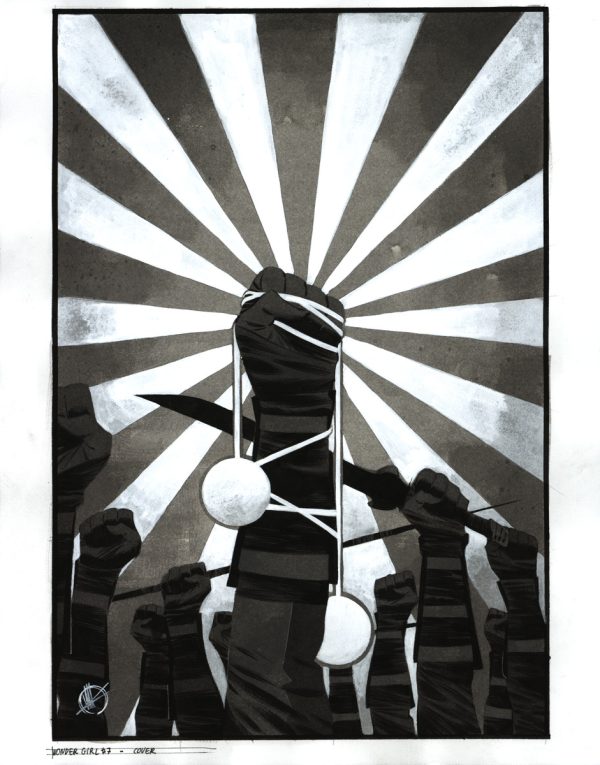 Wonder Girl #7 Cover by Matteo Scalera