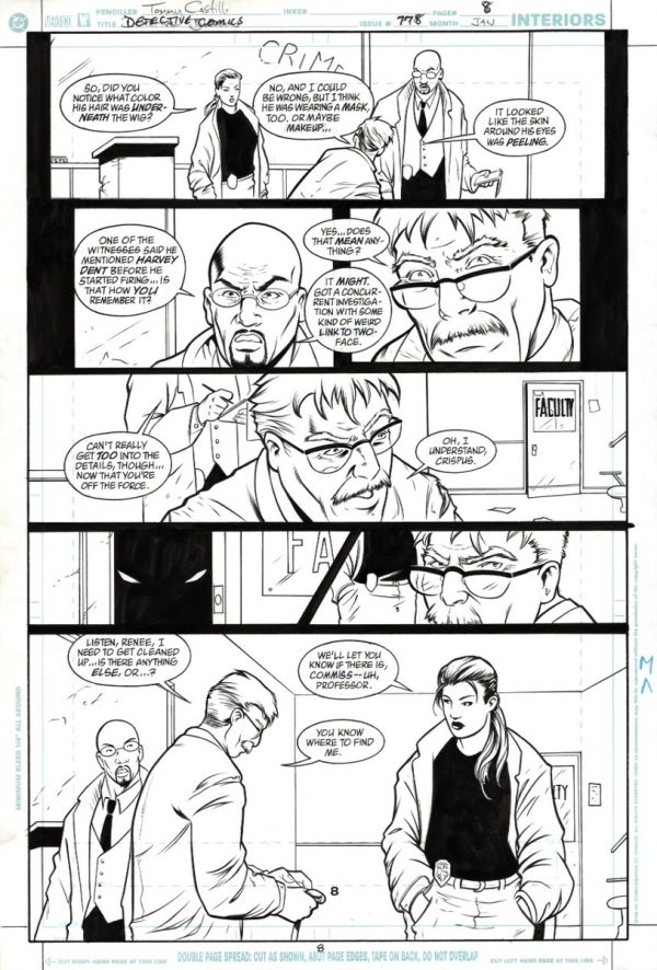 Detective Comics #778 p.08 by Tommy Castillo and Wade von Grawbadger
