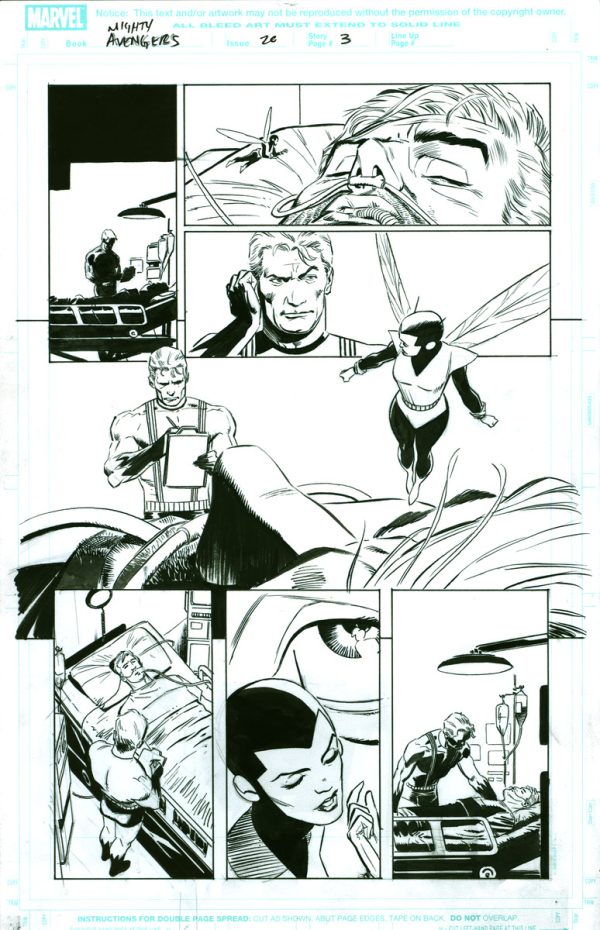 Mighty Avengers #20 p.03 by Lee Weeks