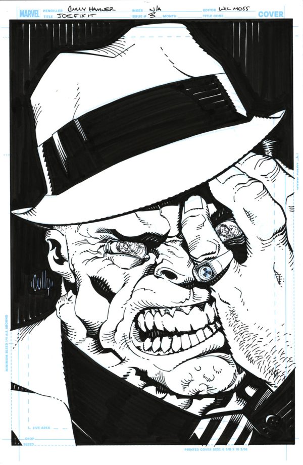 Mr. Fixit #3 Cover by Cully Hamner