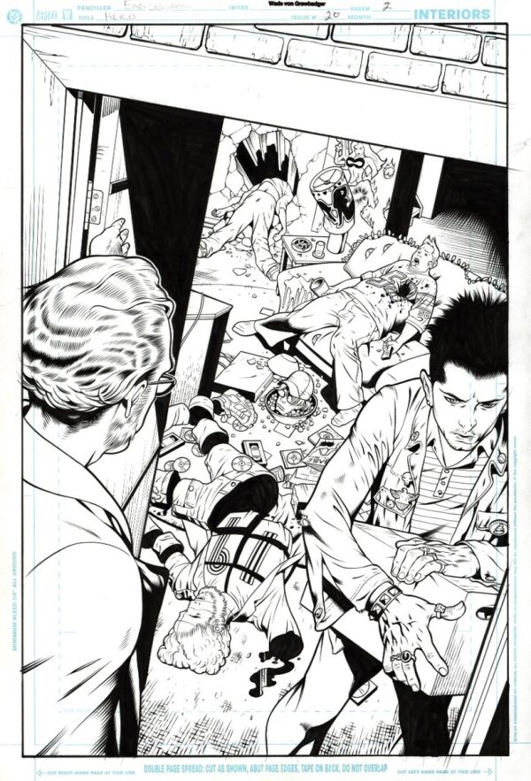 Hero #20 p.02 by  Dale Eaglesham and Wade von Grawbadger
