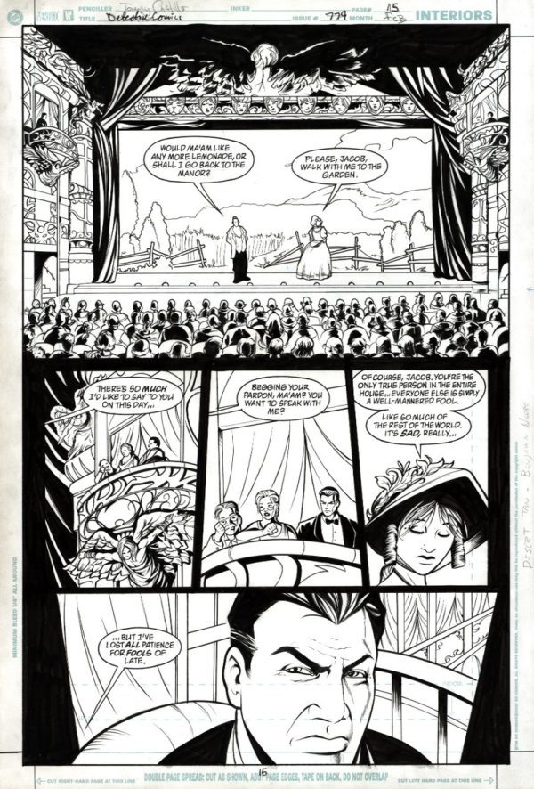 Detective Comics #779 p.15 by Tommy Castillo and Wade von Grawbadger