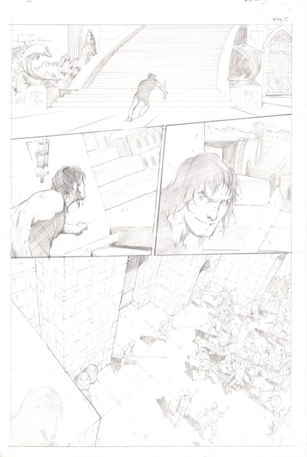 Conan #6 Page 5. by Cary Nord