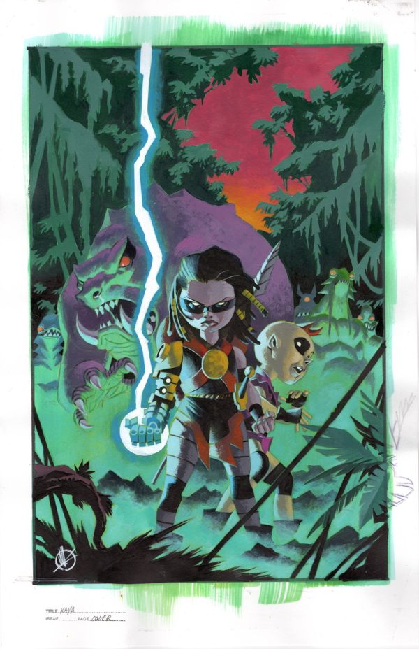 Kaya #9 Cover by Matteo Scalera