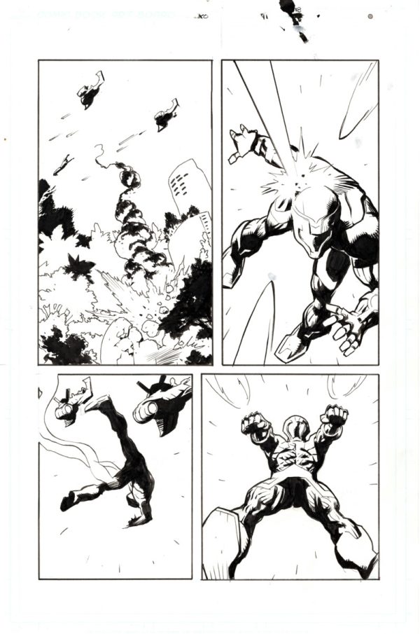 X-O Manowar #11 page 18 by Cary Nord