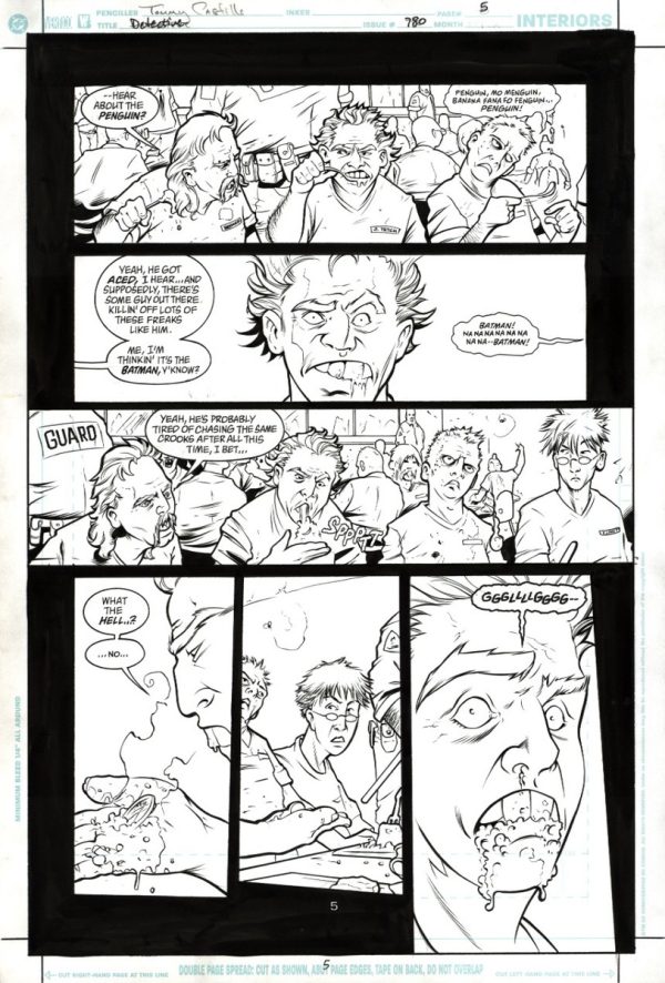 Detective Comics #780 p.05 by Tommy Castillo and Wade von Grawbadger