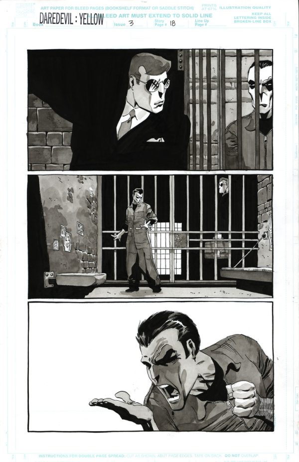 Daredevil Yellow #3 p.18 by Tim Sale