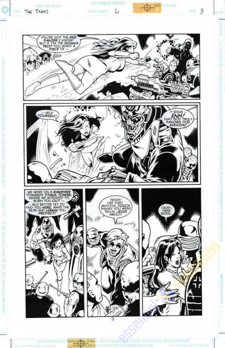 The Titans #6 p.03 by Mark Buckingham and Wade von Grawbadger 1 The Titans #6 p.03 by Mark Buckingham and Wade von Grawbadger