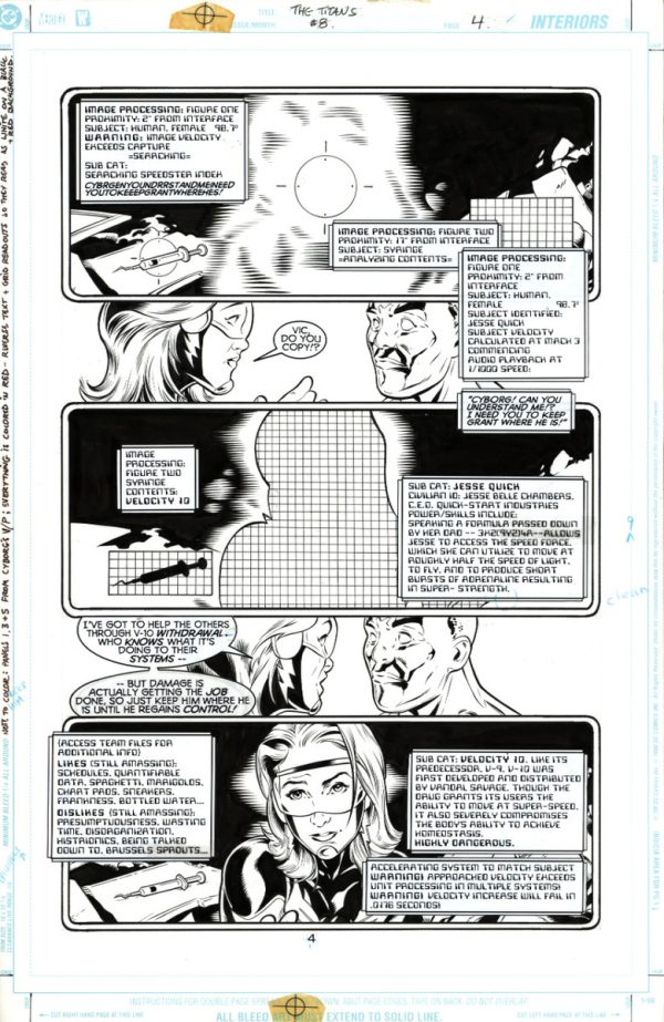 The Titans #8 p.04 by Mark Buckingham and Wade von Grawbadger