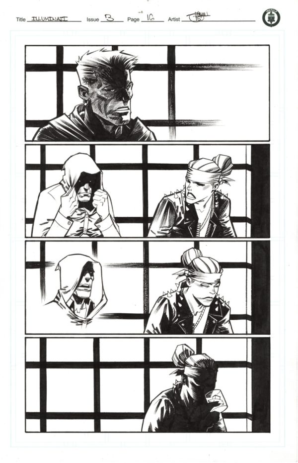Illuminati #3 p.16 by Shawn Crystal