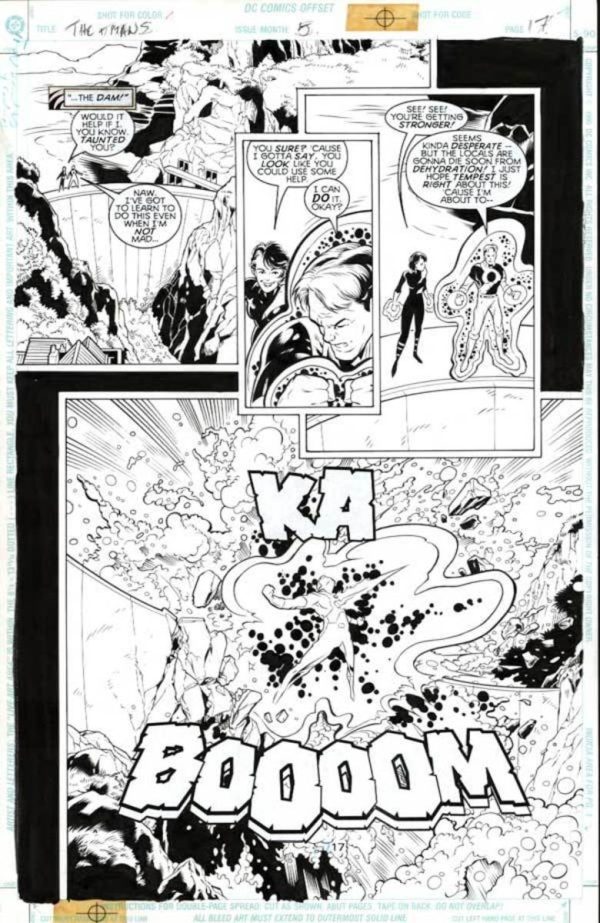 The Titans #5 p.17 by Mark Buckingham and Wade von Grawbadger