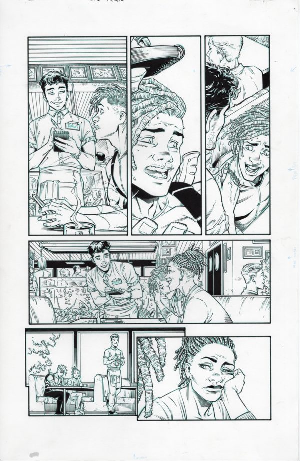 Aquaman: #1 page 12 by Diego Olortegui and Wade von Grawbadger