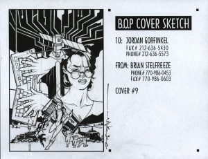 Birds Of Prey #9 Cover Prelim by Brian Stelfreeze