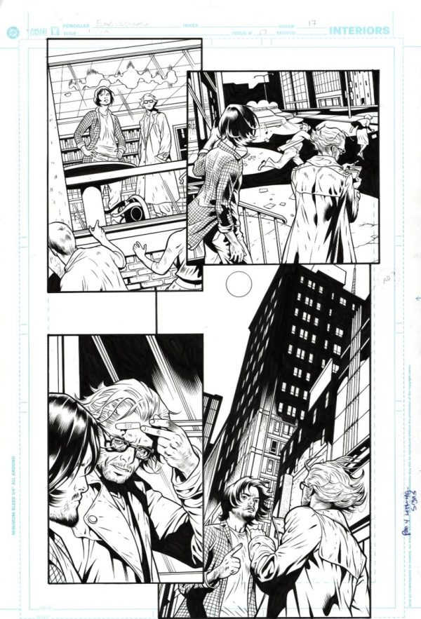 Hero #17 p.17 by Dale Eaglesham and Wade von Grawbadger