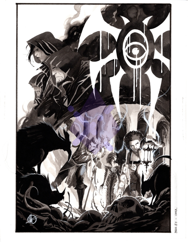 Magic the Gathering #3 Cover by Matteo Scalera