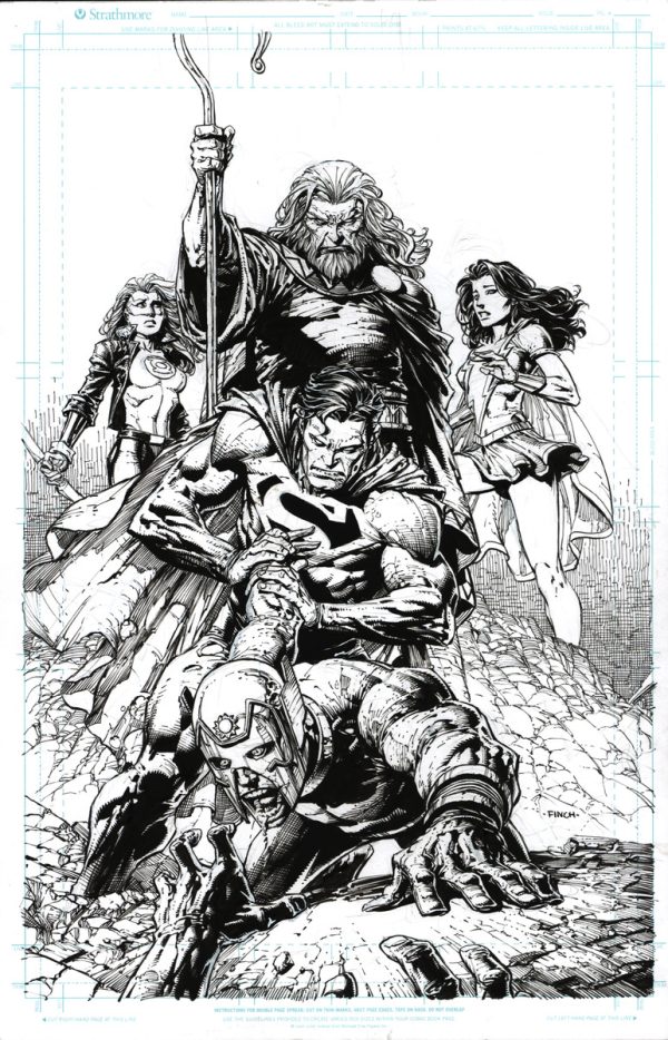 DCEASED: DEAD PLANET #4 by David Finch