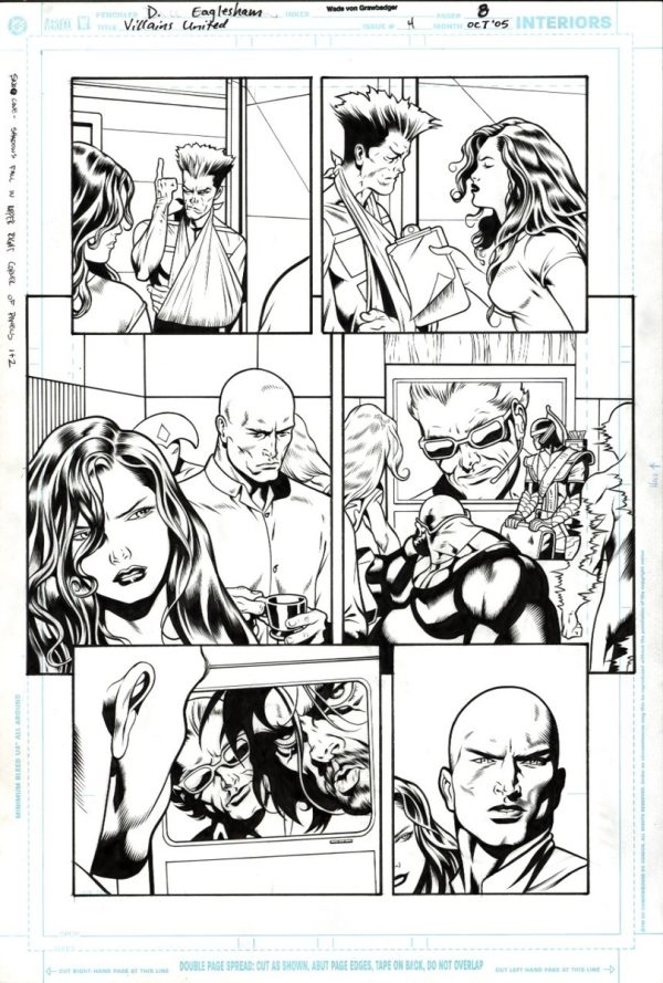 Villains United #4 p.08 by Dale Eaglesham and Wade von Grawbadger