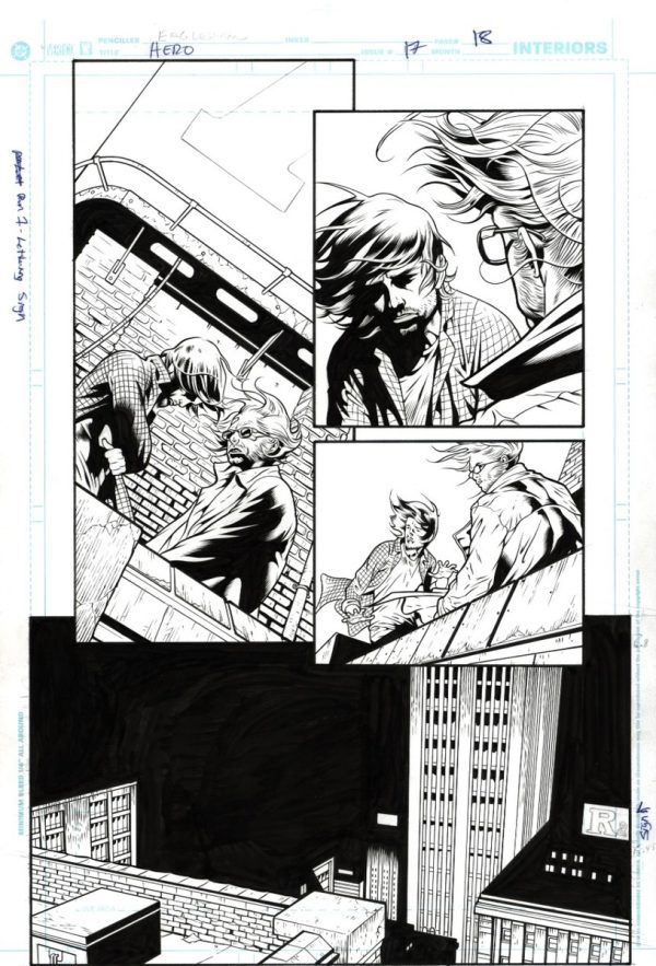 Hero #17 p.18-20 by Dale Eaglesham and Wade von Grawbadger