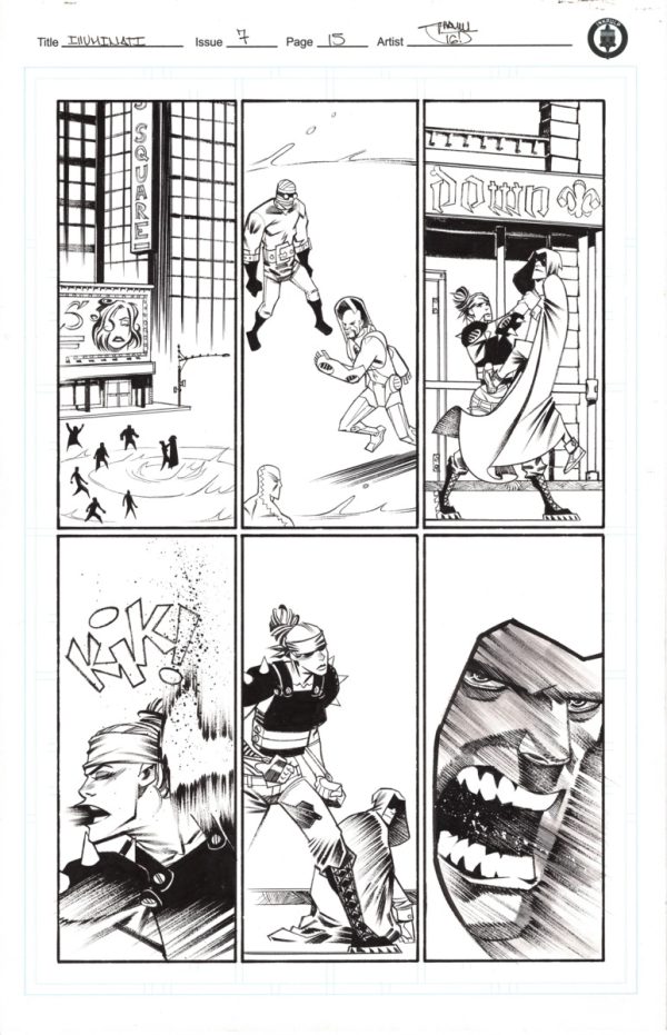 Illuminati #7 p.15 by Shawn Crystal