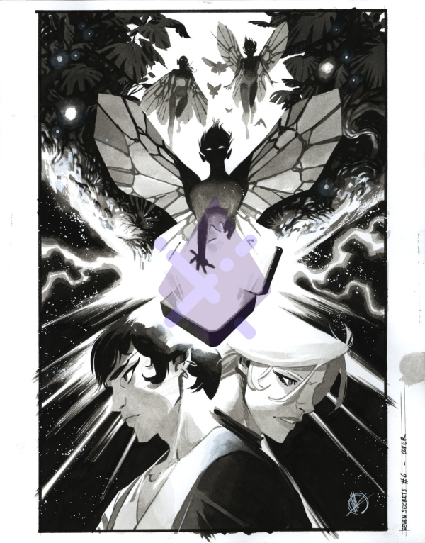 Seven Secrets #6 Cover by Matteo Scalera