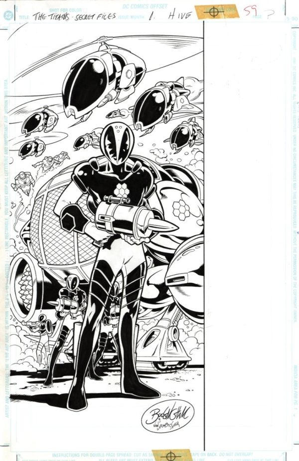 The Titans Secret Files #1 p.59 by Mark Buckingham and Wade von Grawbadger