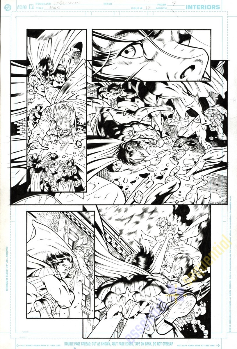 Hero #18 p.08 by Dale Eaglesham and Wade von Grawbadger 1 Hero #18 p.08 by Dale Eaglesham and Wade von Grawbadger