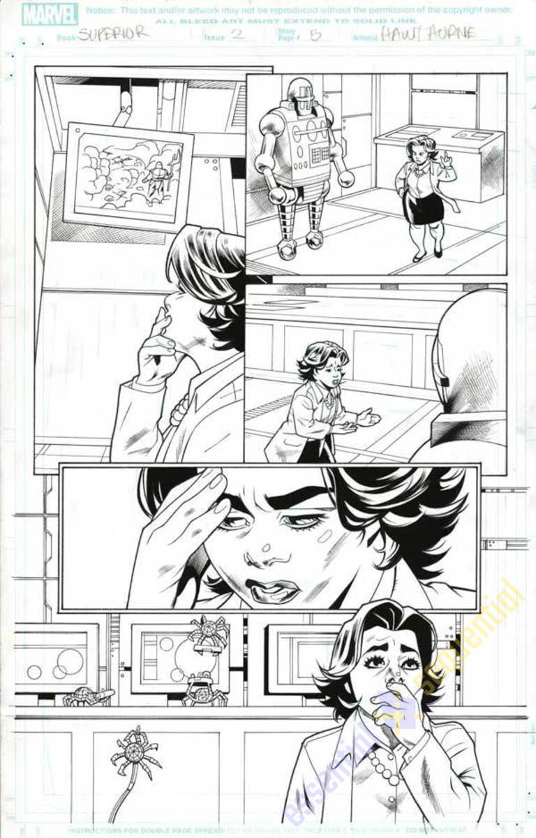 Superior Spider-Man #2 p.05 by Mike Hawthorne and Wade von Grawbadger 1 Superior Spider-Man #2 p.05 by Mike Hawthorne and Wade von Grawbadger