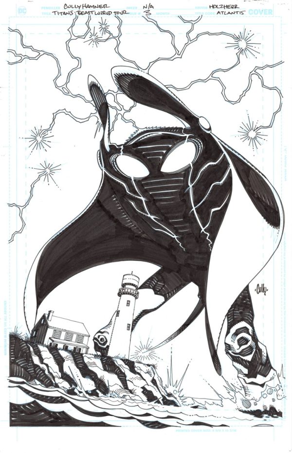 TITANS BEAST WORLD TOUR #3 by Cully Hamner