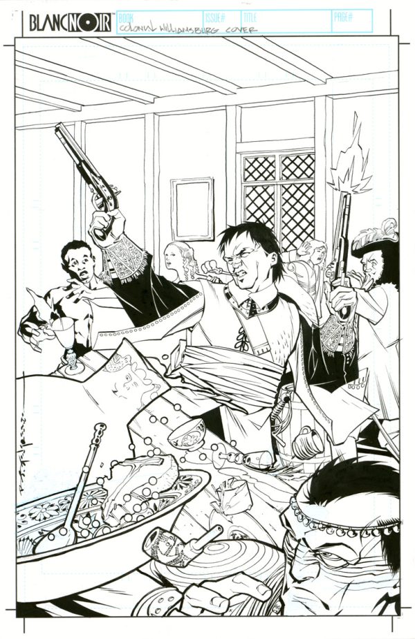 Colonial Williamsburg Cover by Brian Stelfreeze